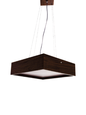 Luminaria lustre madeira pendente wood