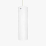 Pendene em aluminio e vidro