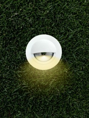 Balizador LED embutido IP65 para áreas externas e fachadas