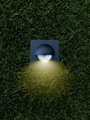 Balizador LED embutido IP65 para áreas externas e fachadas modernas