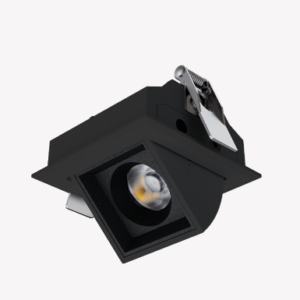 Embutido LED Soul Axis Regulável 5W instalado em forro de gesso