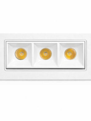LINEA PRO 3 FOCOS BRANCO FRONTAL