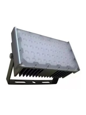 Refletor LED 50W Bivolt IP65 Preto para iluminação externa e interna com alta eficiência luminosa