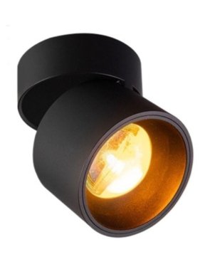 Spot LED Por do Sol 10W criando iluminação aconchegante em ambiente interno