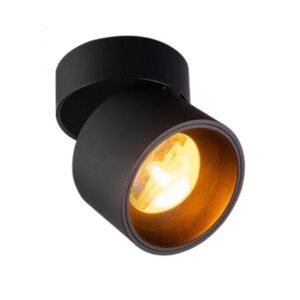 Spot LED Por do Sol 10W criando iluminação aconchegante em ambiente interno
