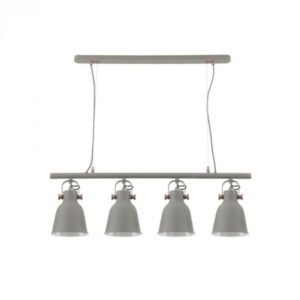 Pendente em aluminio 60w