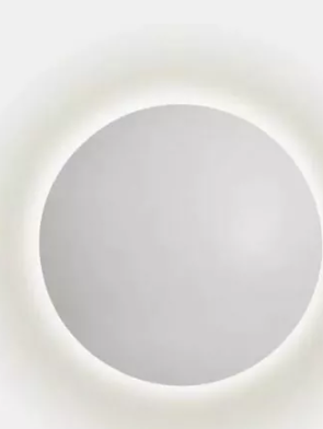 Arandela Eclipse 3X G-9 preta em alumínio com design contemporâneo