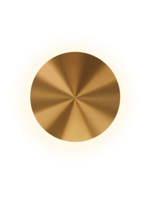 Arandela Flat 11W preta com luz 3000K e acabamento microtexturizado