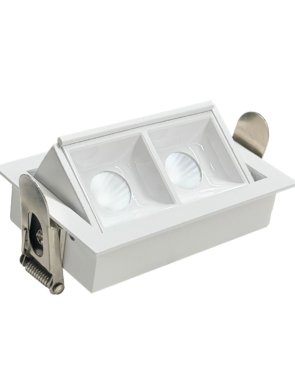 Embutido Vigo Orientável II LED integrado 300 lúmens preto