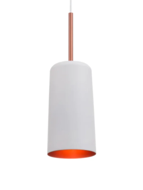 Pendente Aluminium Buquê branco em alumínio com acabamento eletrostático