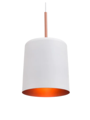 Pendente Aluminium Buquê instalado em sala de jantar moderna