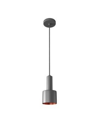 Pendente Dritto I em alumínio com pintura eletrostática e soquete E27 para iluminação decorativa interna
