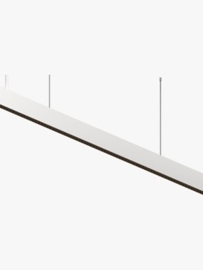 Pendente Job Pontal LED integrado 40W preto microtextura 3000K