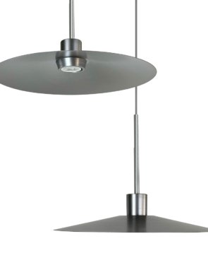 Pendente Tutu branco microtextura com soquete GU10 para iluminação decorativa.