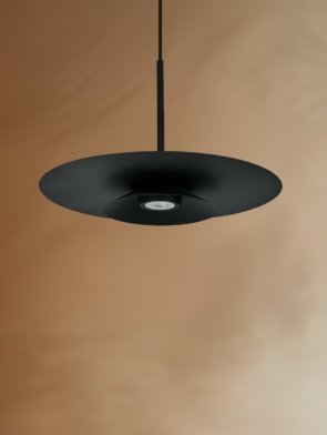 Pendente Tutu de alumínio GU10 7W bivolt branco e preto