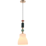 Pendente decorativo dourado para sala de jantar e bancada