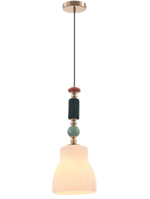 Pendente decorativo dourado para sala de jantar e bancada