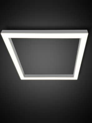 Plafon Tech Soft P LED 30W 4000K branco e preto