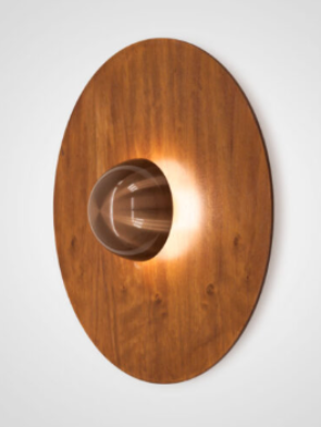 Vista lateral da Arandela Shield LED 3000K
