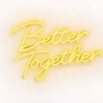 Arandela Neon Better Together
