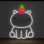 Arandela Neon Unicórnio