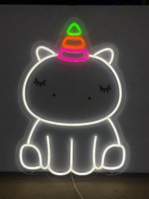 Arandela Neon Unicórnio
